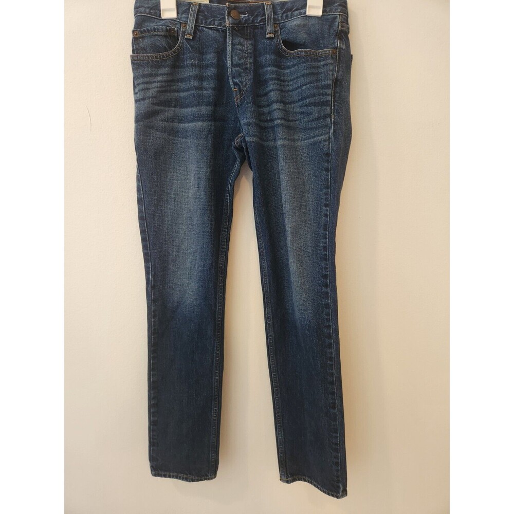 HOLLISTER STRAIGHT LEG FIT MENS BLUE JEANS 32X32